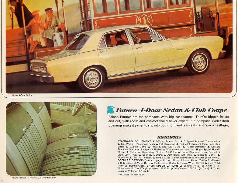 1966 Ford Falcon Brochure Page 8